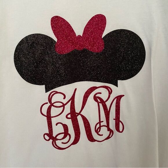 Sport Tech Women’s Raglan Sleeve Mickey Mouse Ears Printed Top - Picture 4 of 5